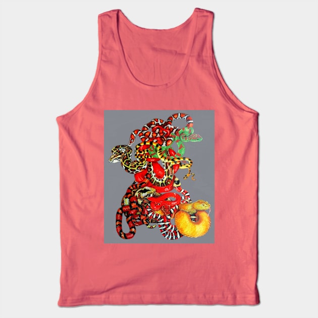 Slither Tank Top by BarbBarcikKeith